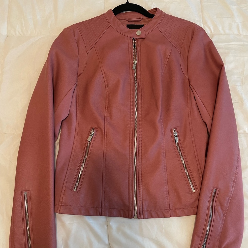 Express leather jacket